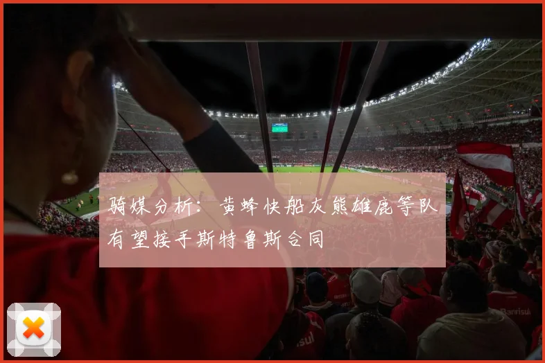 骑媒分析：黄蜂快船灰熊雄鹿等队有望接手斯特鲁斯合同